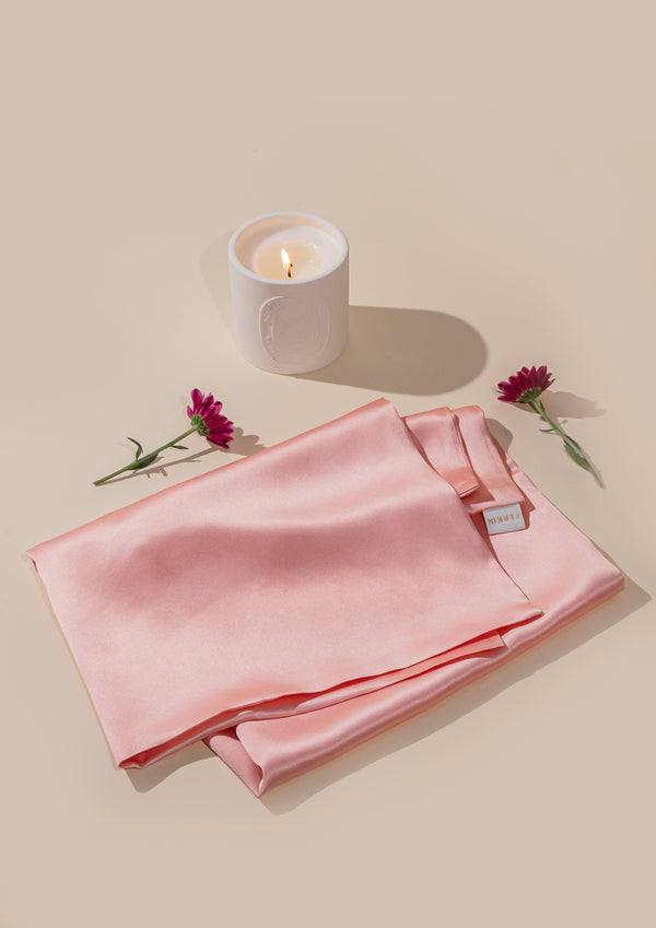 Blush Pink Pillowcase (Queen Size)
